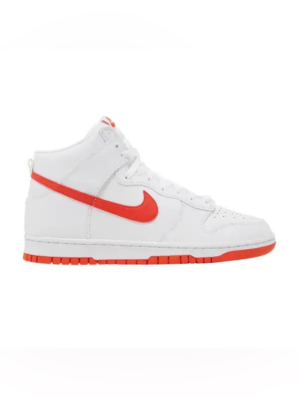 Nike Dunk High GS 'White Track Red' Size 7 BNWOB